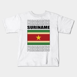 Flag of Suriname Kids T-Shirt